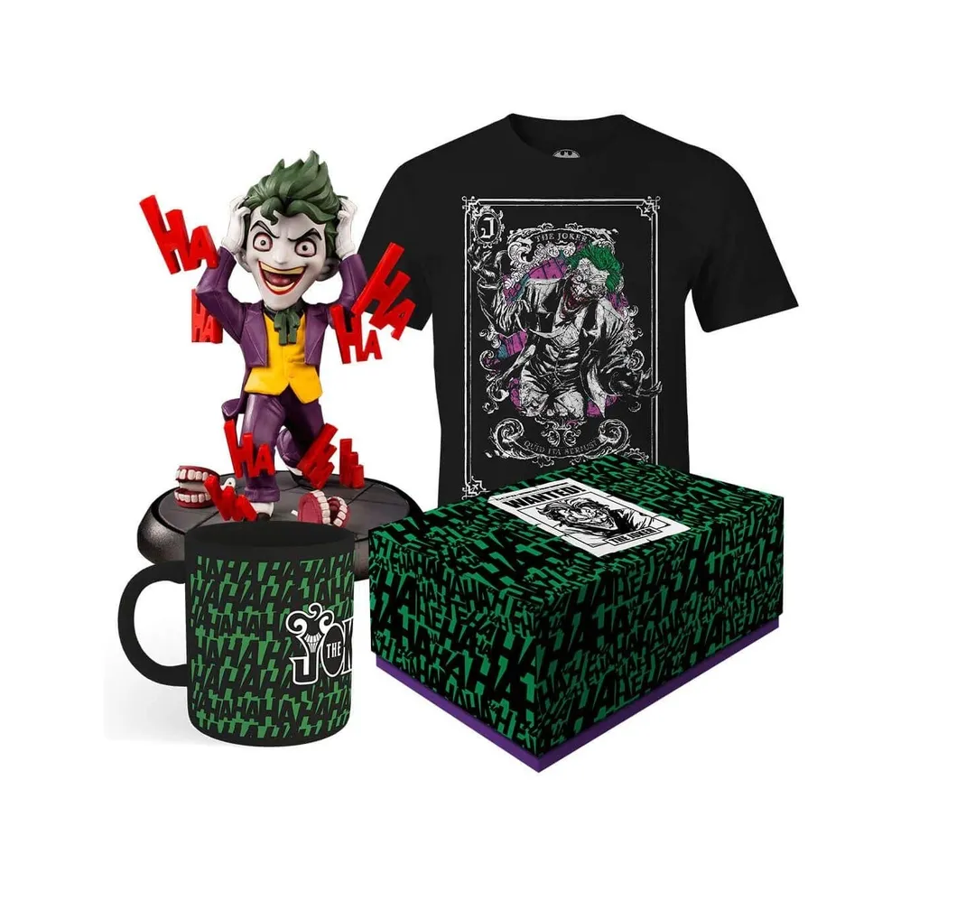 Joker Gift Box - Unisex - T-Shirt, Figure & Mug