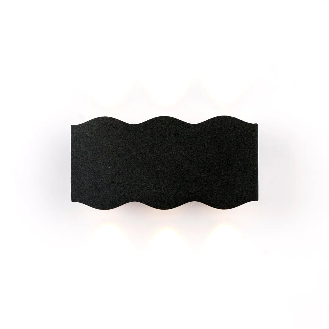 CLEVER LED Wall Lamp BLACK OUT 160x80x35mm