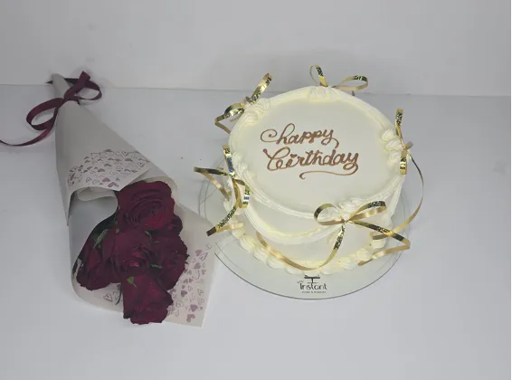 Cake with Flower 10