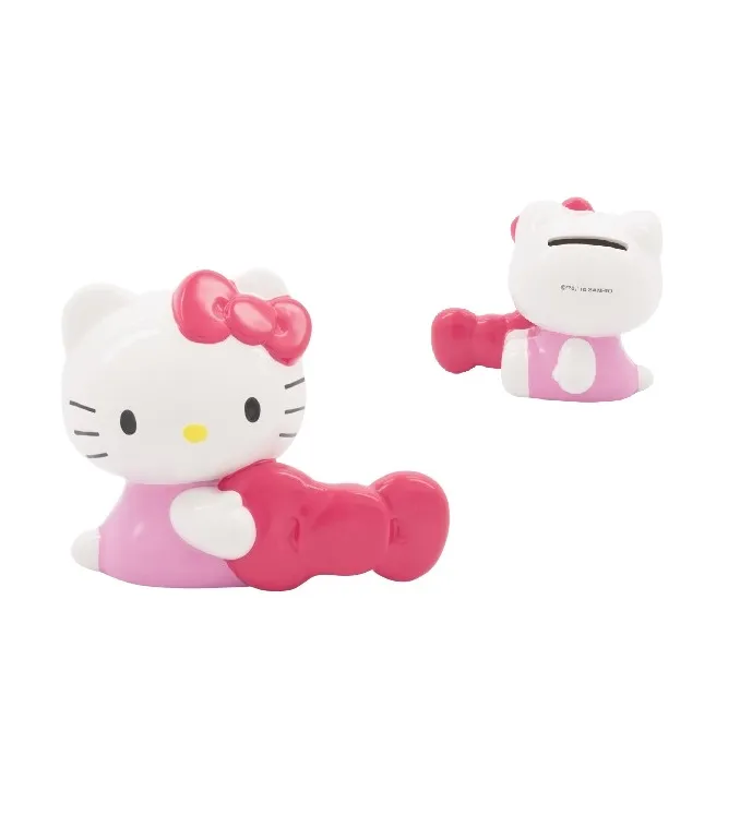 Hello Kitty Ceramic Coin Bank - Ribbon