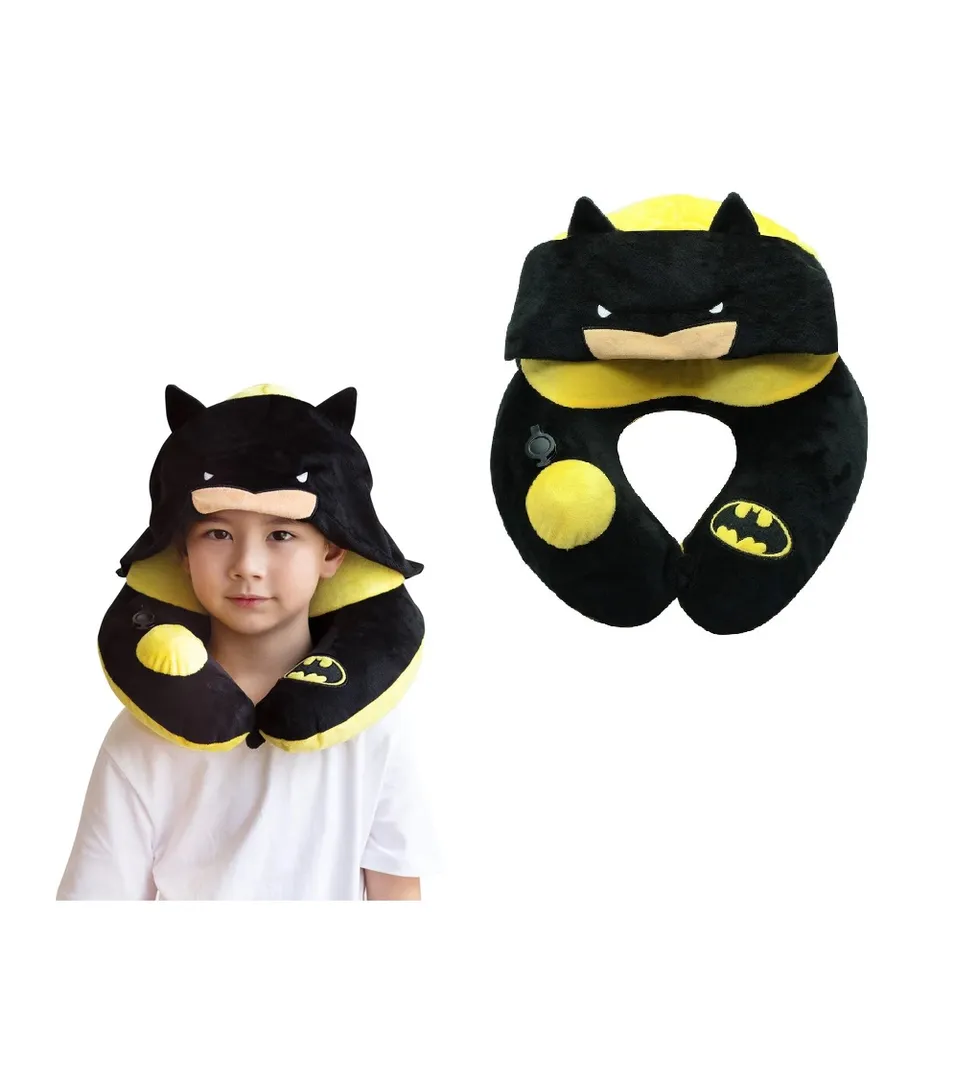 Batman Neck Pillow With Hood
