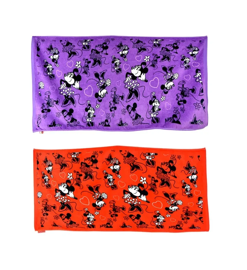 Minnie Mouse Jacquard Towels - Available 2 Colors