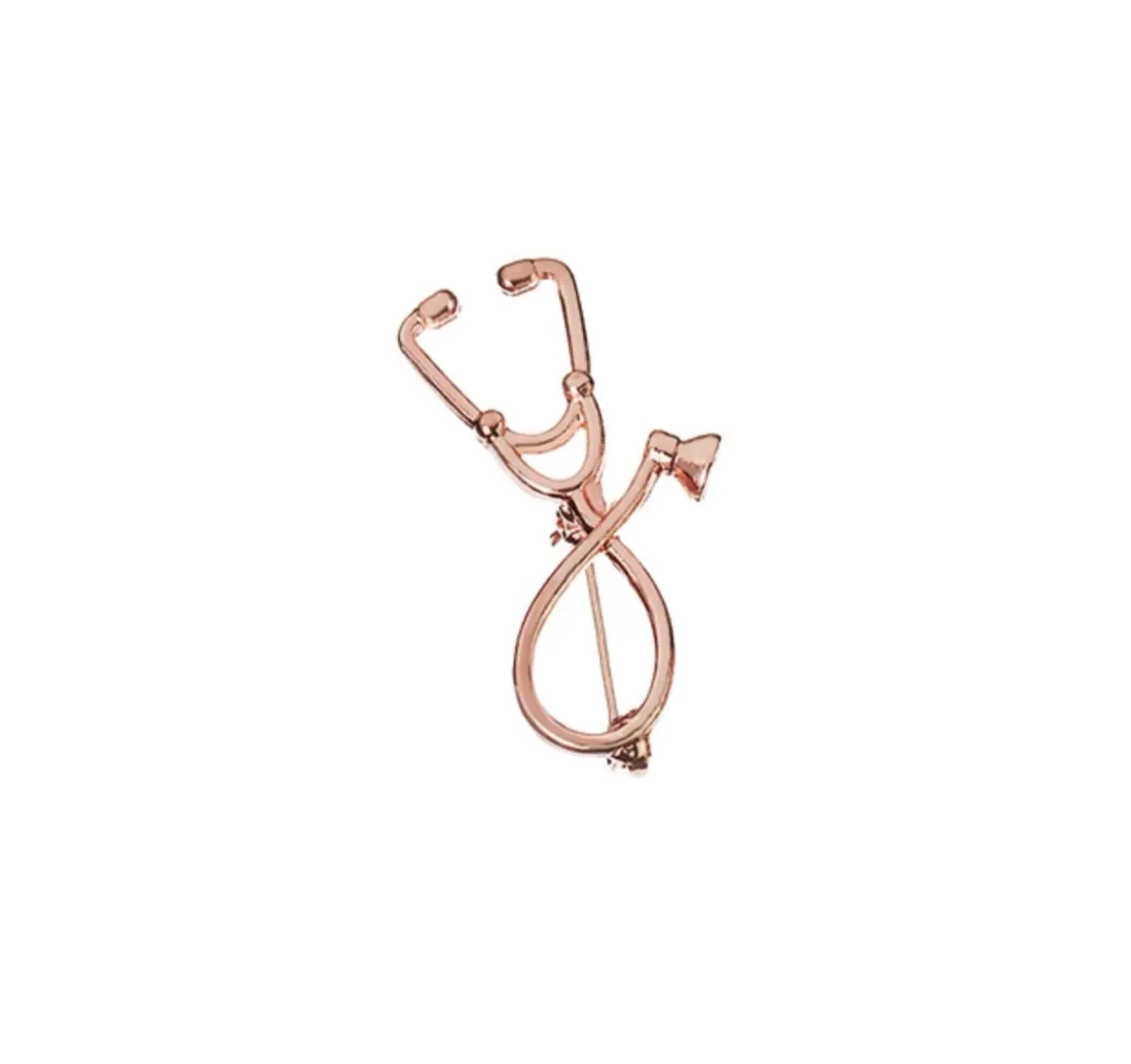 Doctor's Brooch gold
