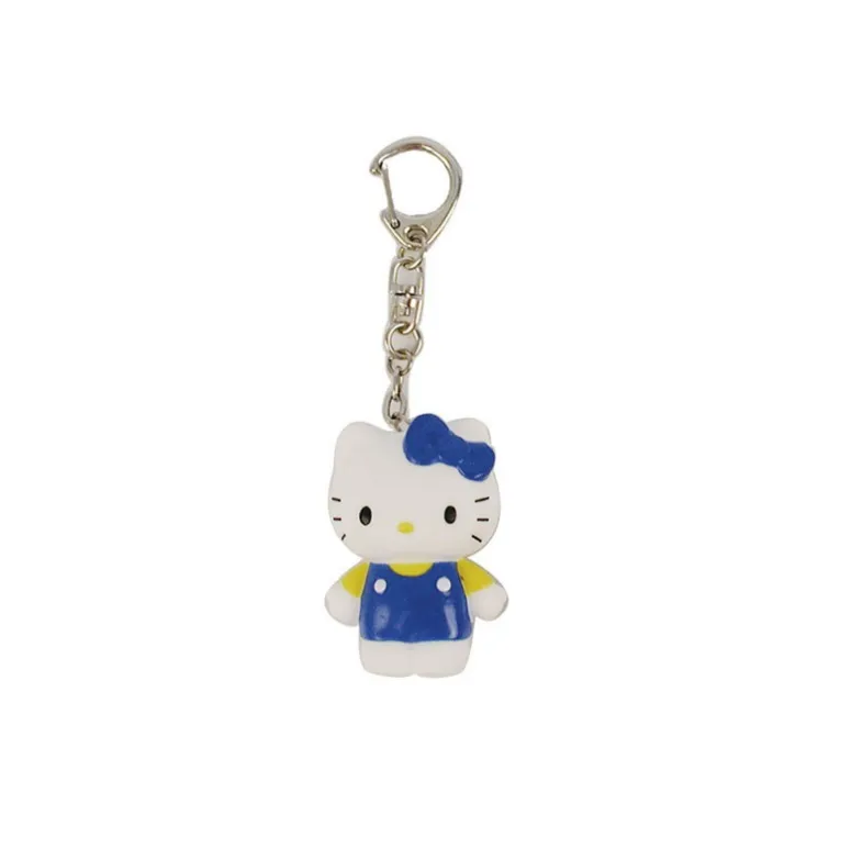Hello Kitty 3D Keychain White/Blue