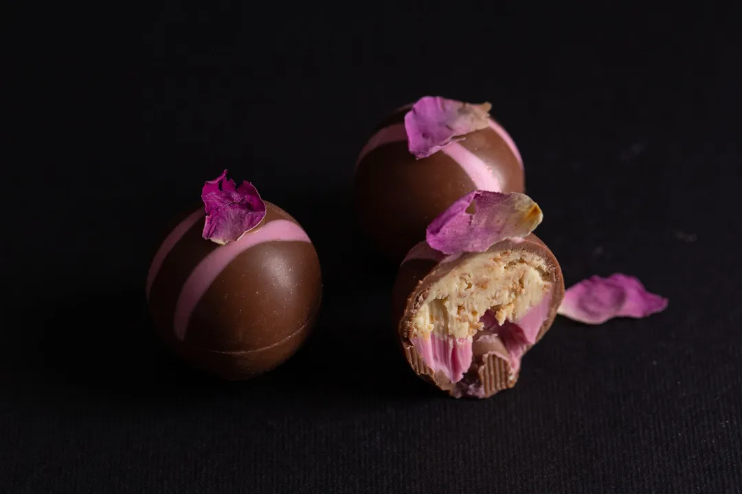 Rose water balls