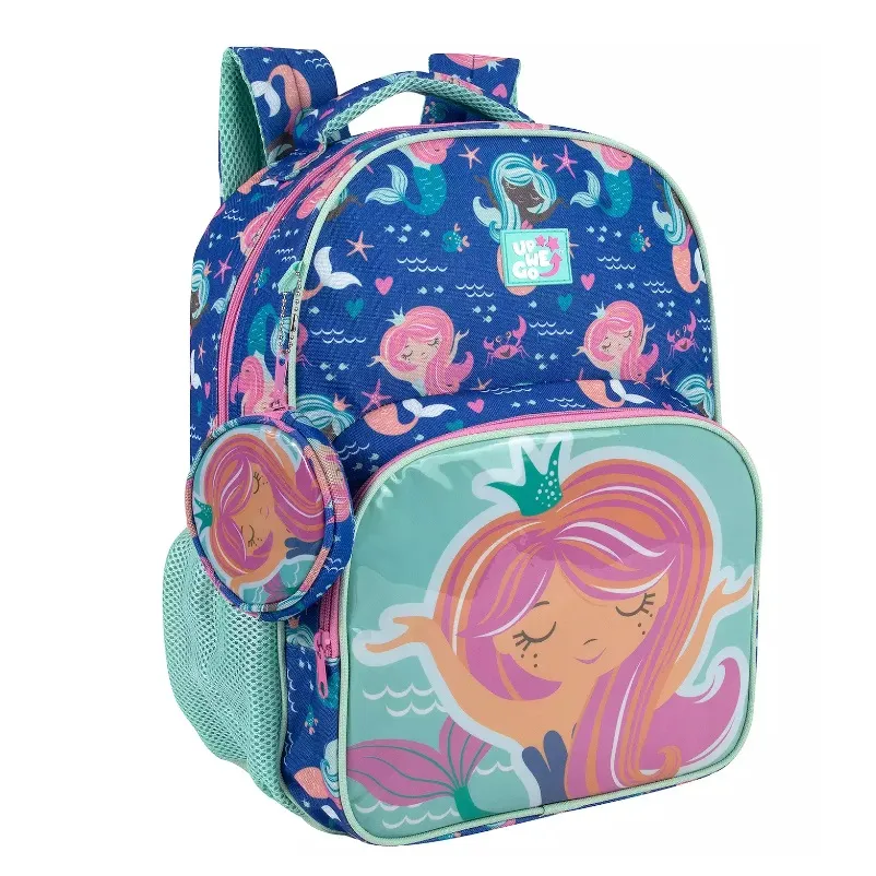 Mermaid Backpack with Coin Pouch