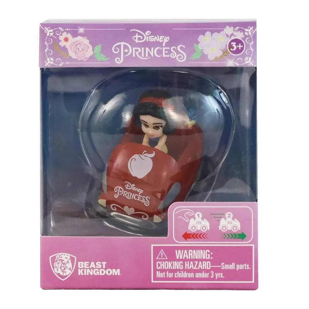Disney Princess Snow White With Bird in A Car