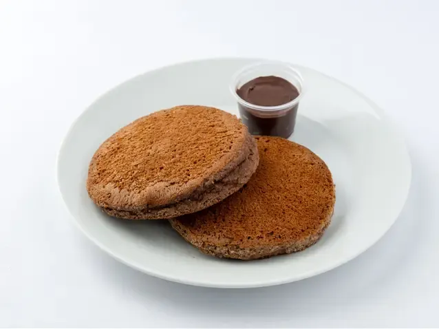 Chocolate gluten free pancake