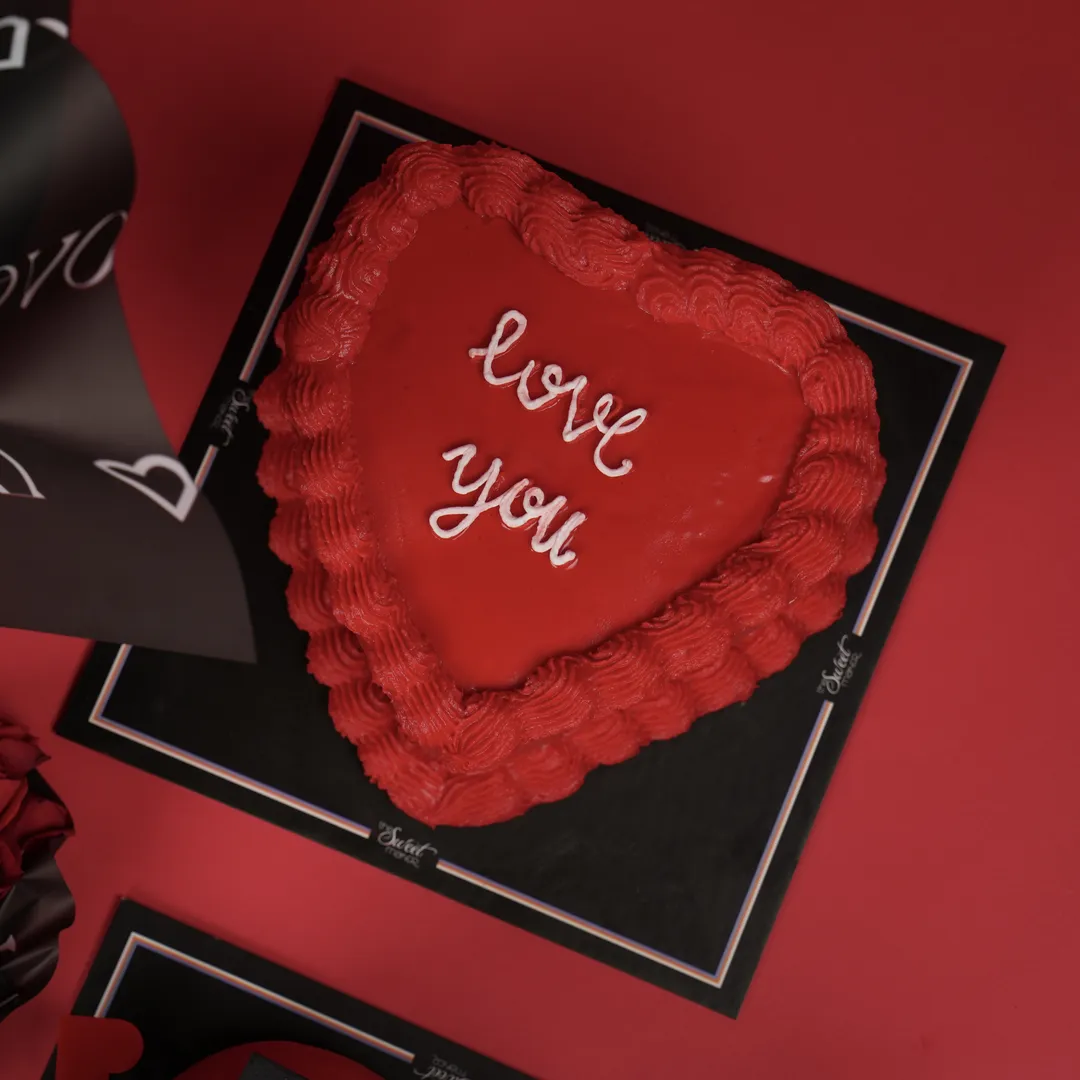 Heart cake