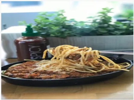 Vegetarian Spaghetti Bolognese