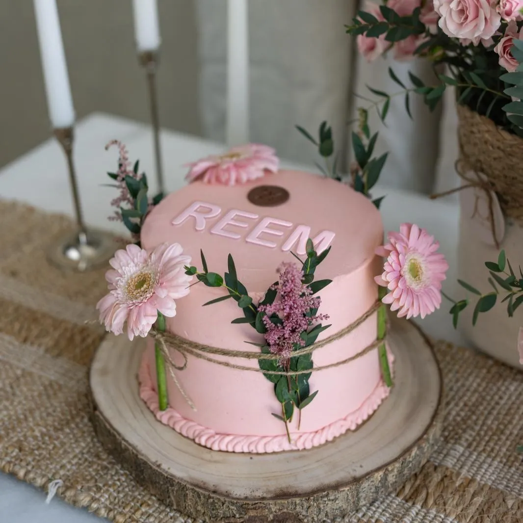 Wreath Pink Gerbera