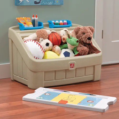 Toy Box & Art Lid™ - Tan