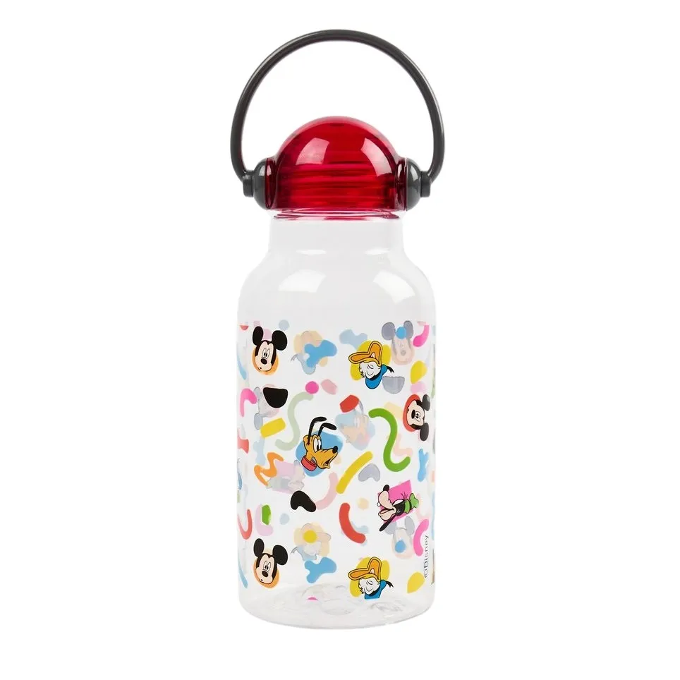 Mickey Mouse & Friends Plastic Water Bottle - 450 ML