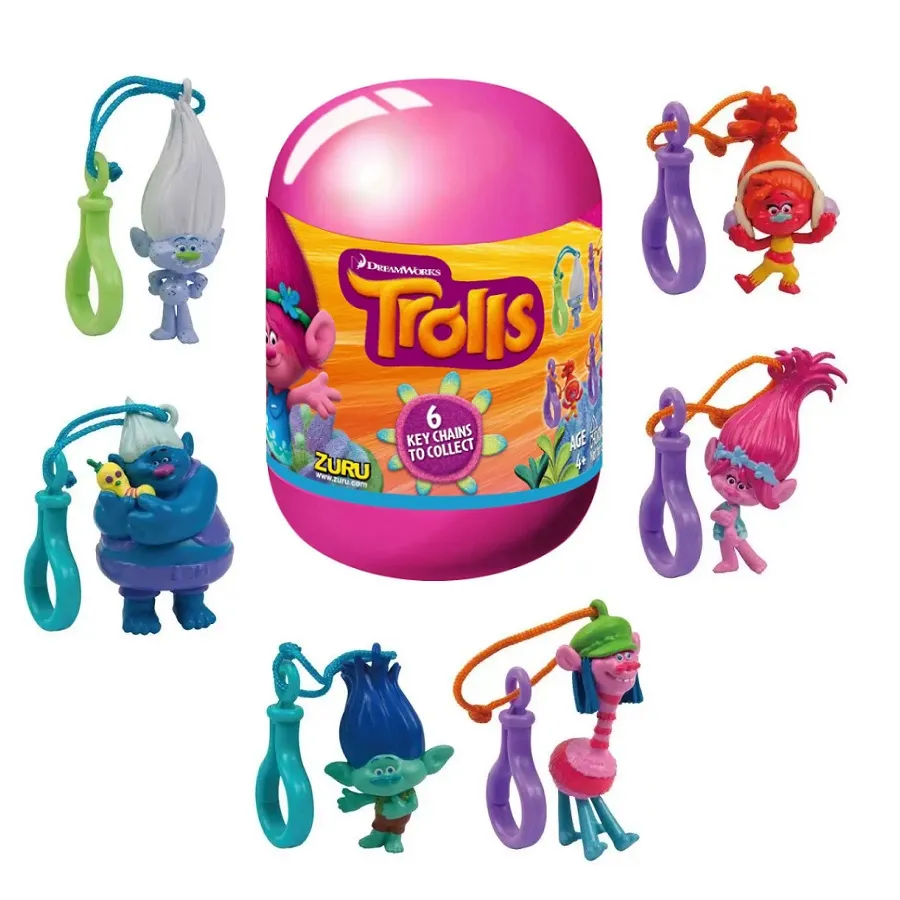 Trolls Keychain Mystery Capsule