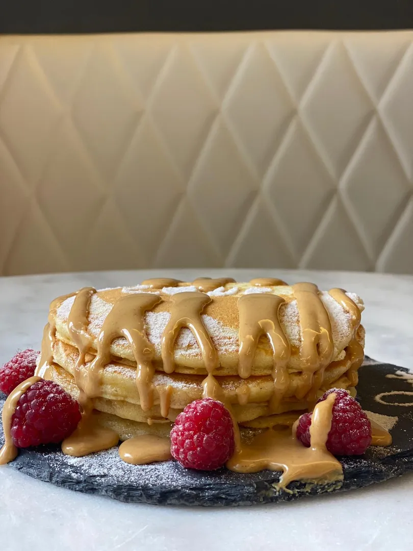 Peanut Butter and Raspberries.