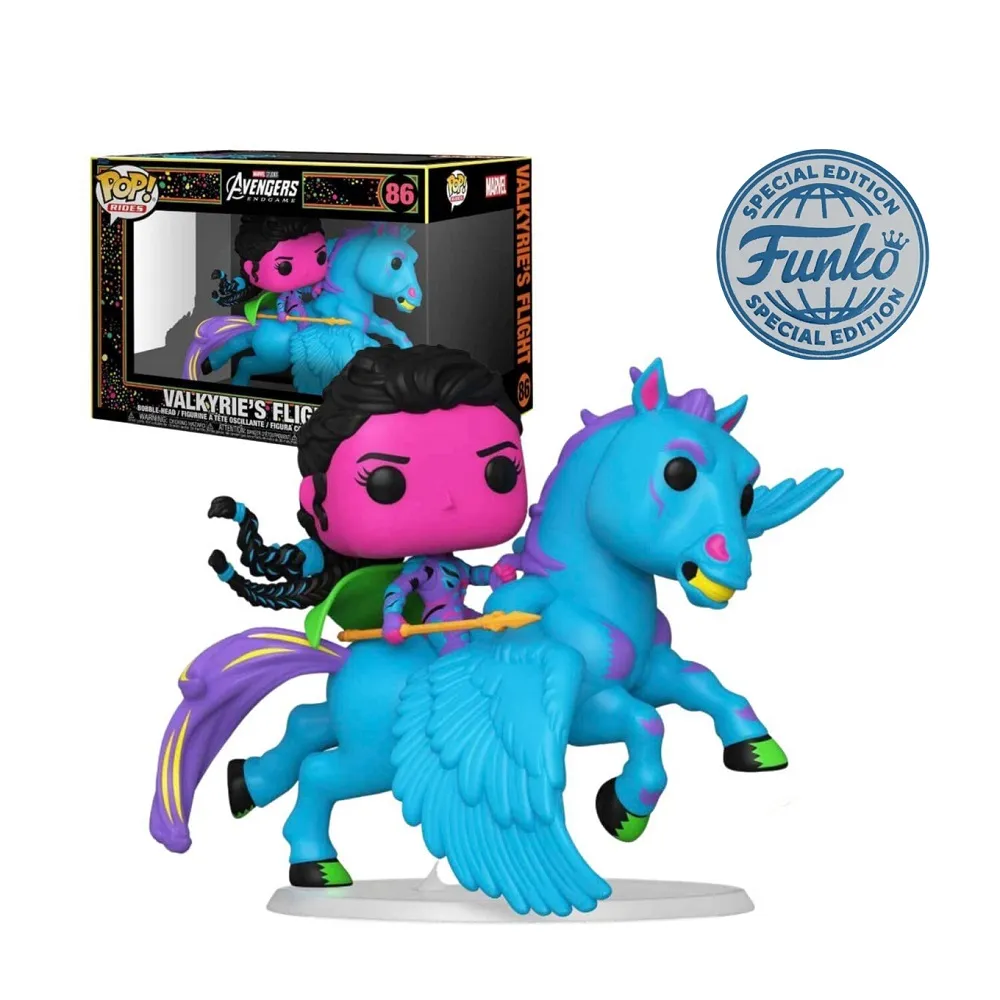 Funko POP! Marvel Rides Valkyries Flight Special Edition