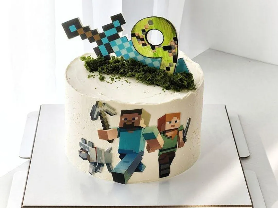 Minecraft Cake