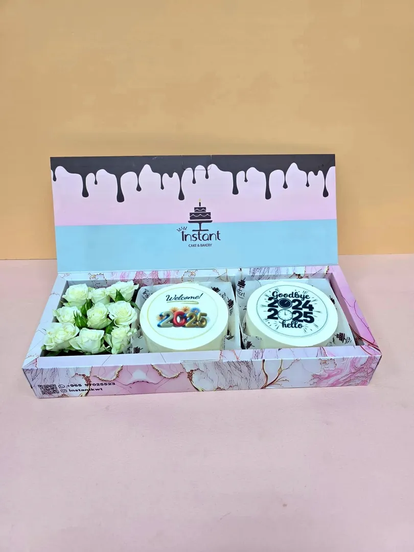New Year Mini Cake set 4