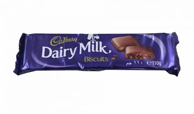 Cadbury Milk Chocolate Biscuits 110Gm