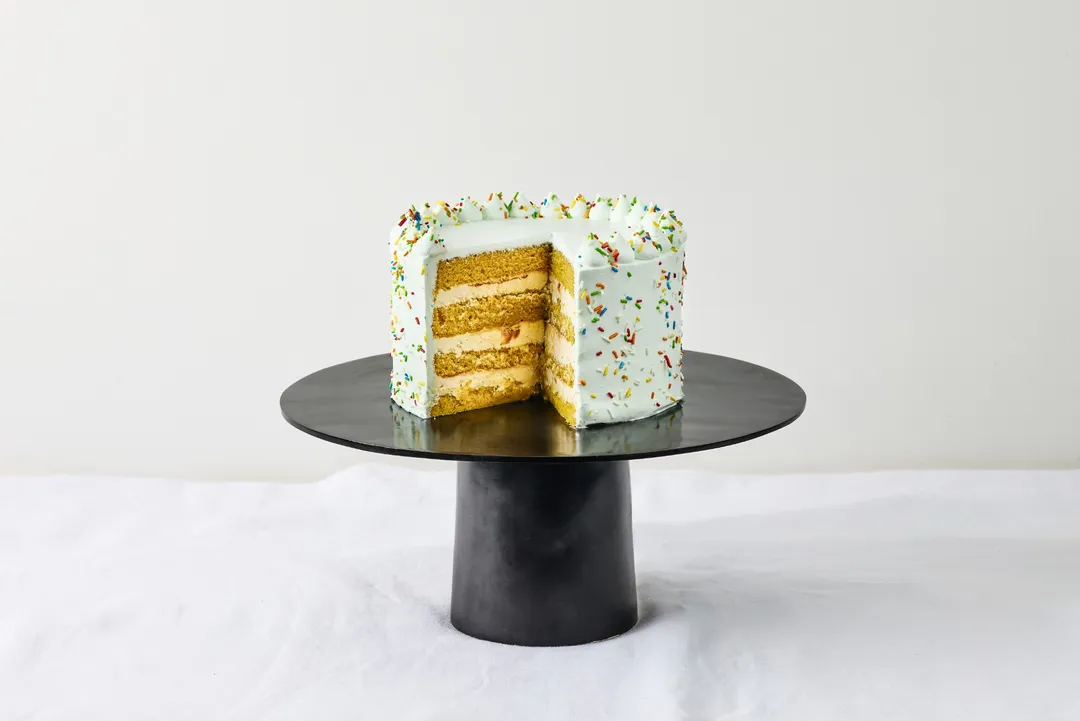 Sprinkles Pumpkin cake