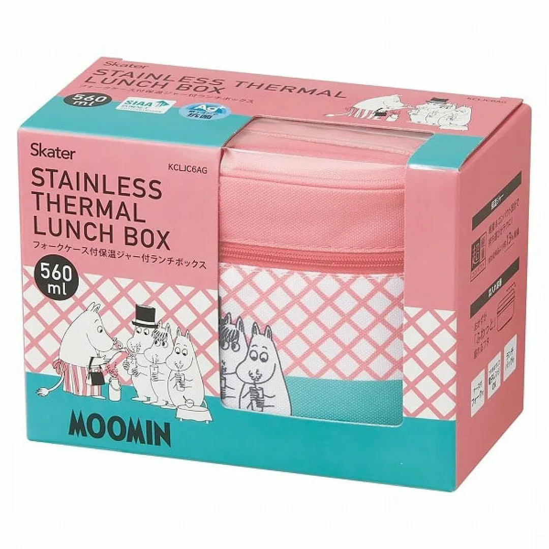 Moomin stainless thermal lunch box