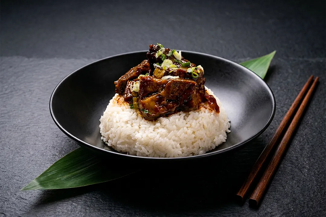 Short Ribs with Rice