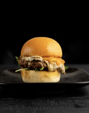Mushroom Beef Slider