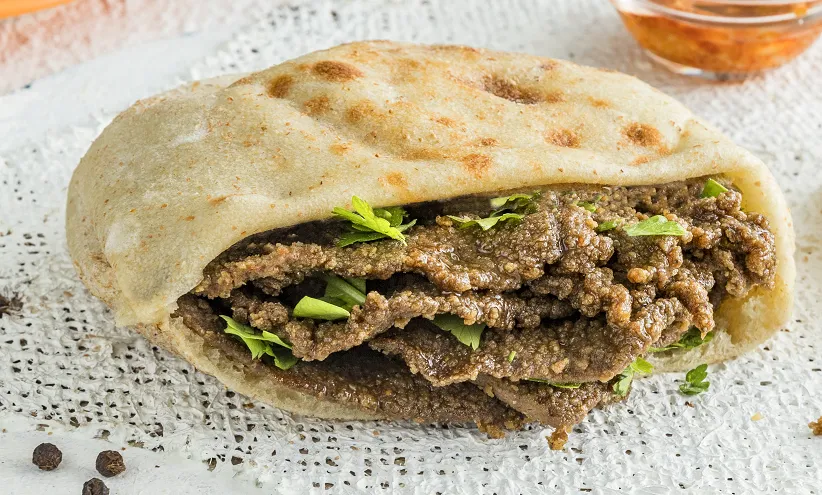Fried Liver Sandwich
