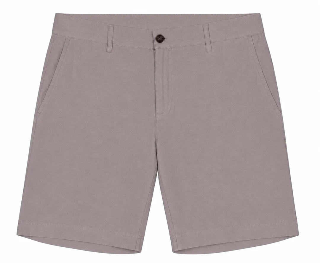 Linen Short (Washed Grey)