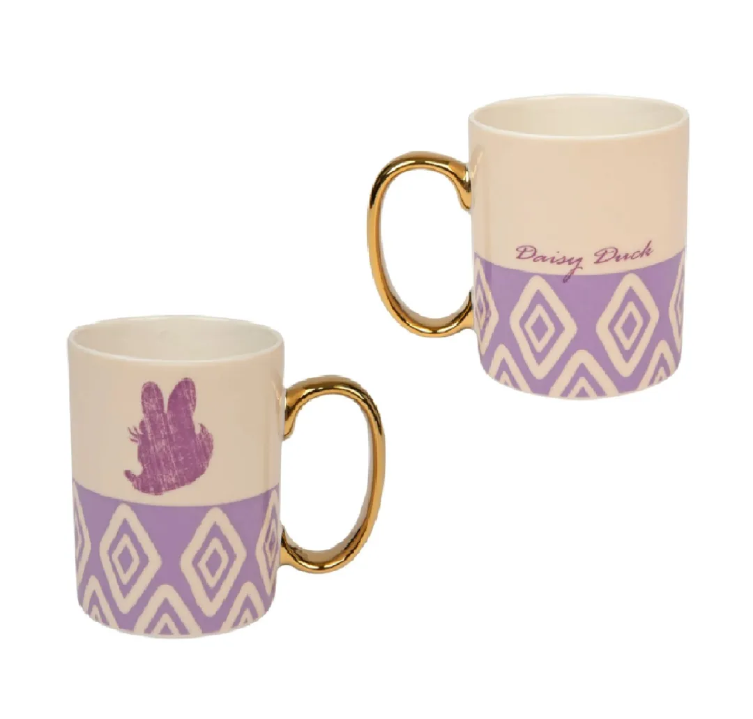 Daisy Duck Gold Handle Mug