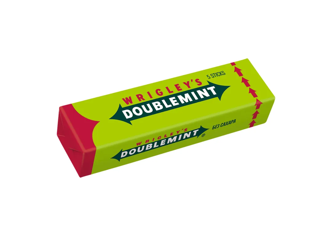 Wrigley's Double Mint 5 Sticks Gum x 20 Pieces