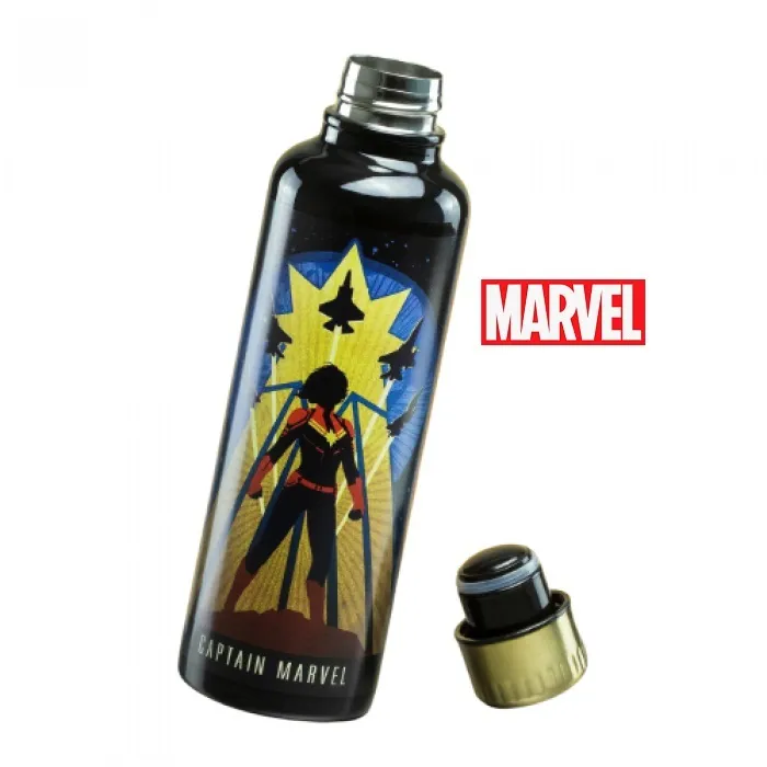 Marvel - Captain Marvel Metal Water Bottle