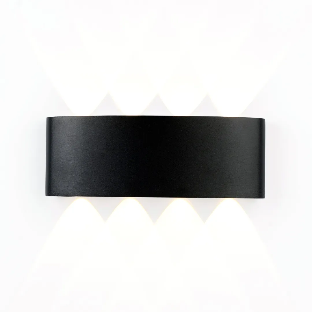 CLEVER LED Wall Lamp BLACK OUT 220x80x35mm