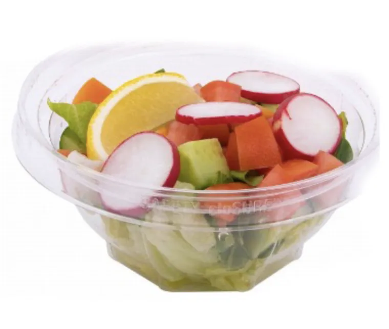 Local salad with radish