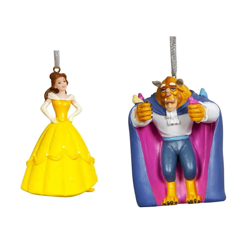 Beauty & The Beast Hanging Decorations - 2 PCS