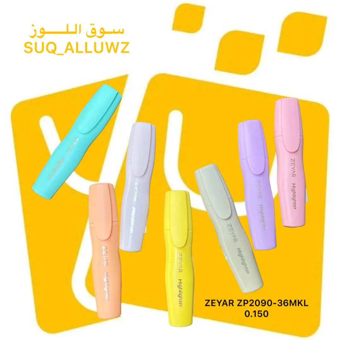 قلم هايلايتر ZP2090-36MKL