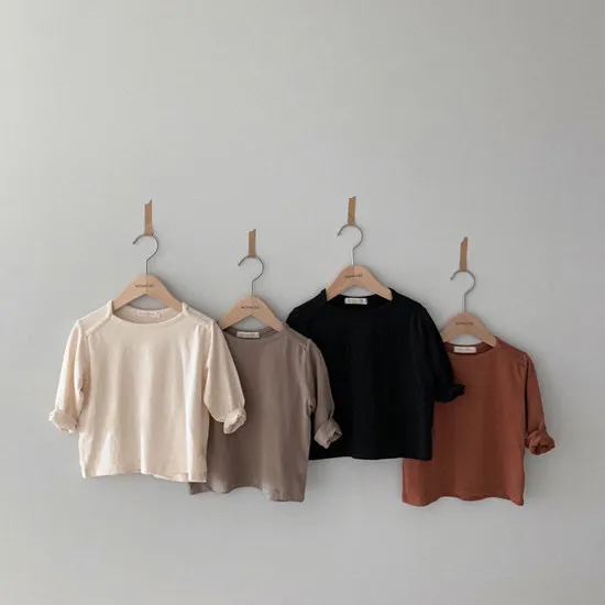 Basic Long Sleeve Tee (Black)