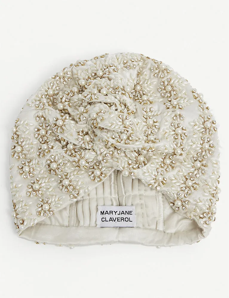 Maryjane Claverol Philo Jewelled Turban