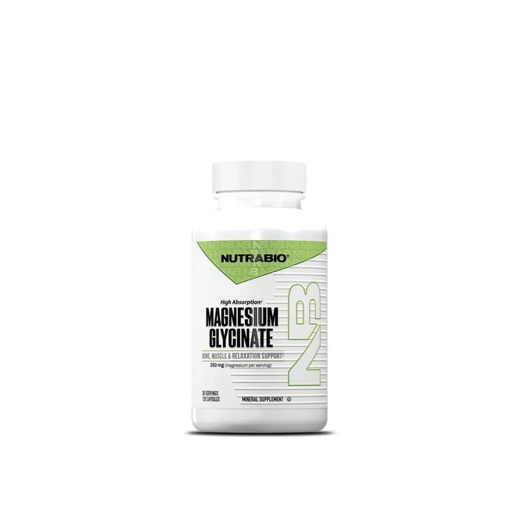 NUTRABIO MAGNESIUM GLYCINATE 350 MG 120 VEG