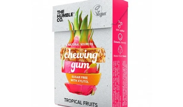 Humble Natural Chewing GUM - Tropical Fruits 20g