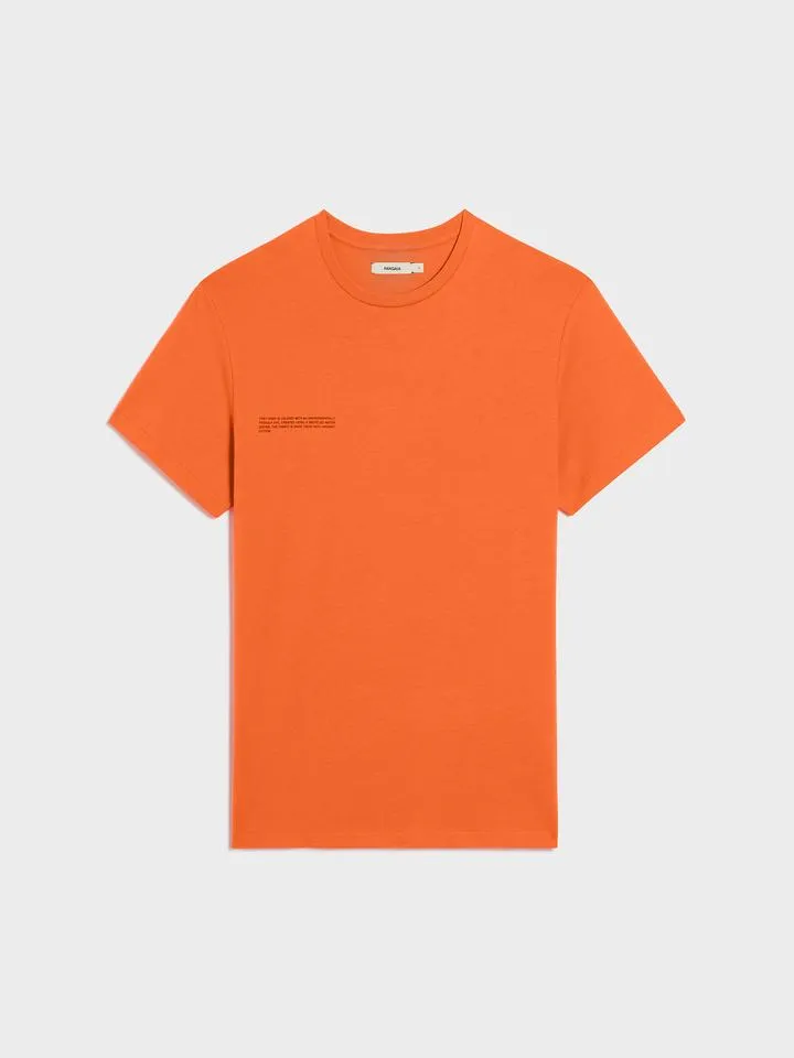 Organic Cotton T-Shirt Persimmon Orange