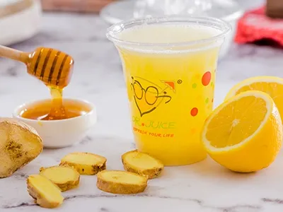 Lemon With Honey And Ginger