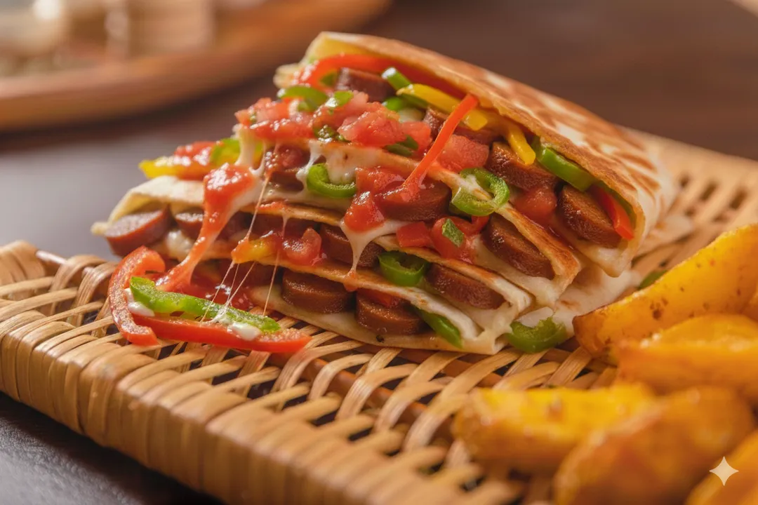 Sojouk Quesadilla