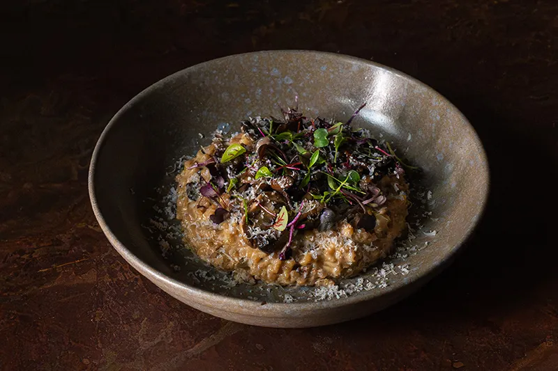 TRUFFLE MUSHROOM RISOTTO