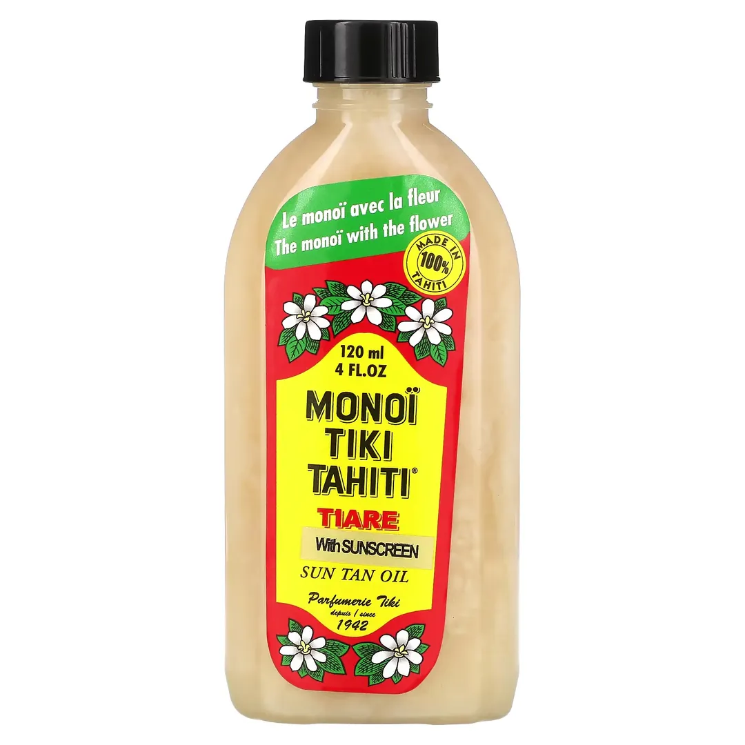 Monoï Tiki Tahiti tanning oil