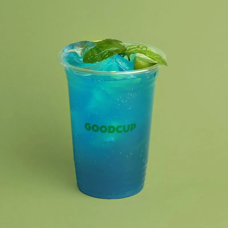 Blue Punch Mojito.