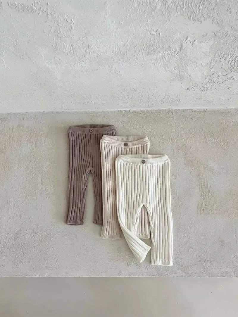 Knit Legging- Ivory