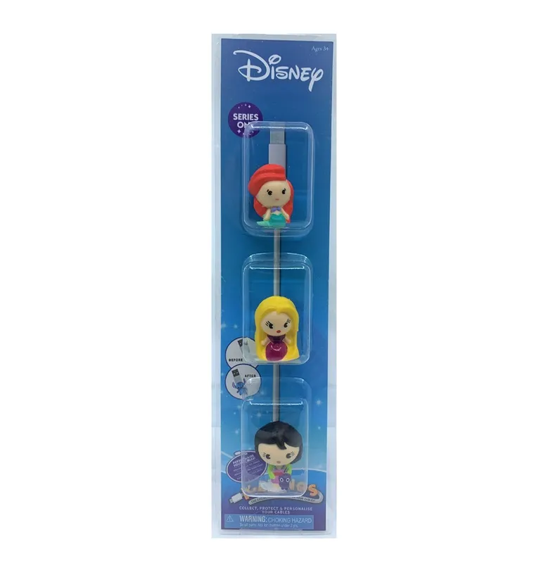 Disney Princess 3 PCS Cable Accessory Set