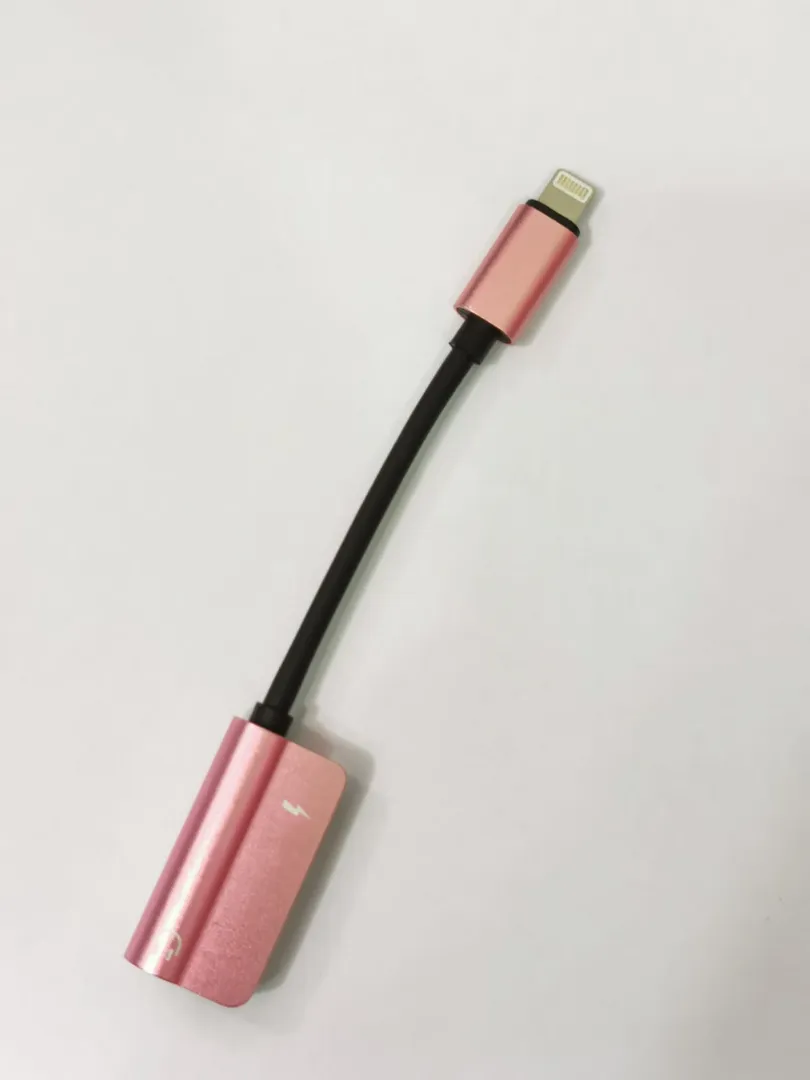 وصلة adapter ايفون سماعة وشحن