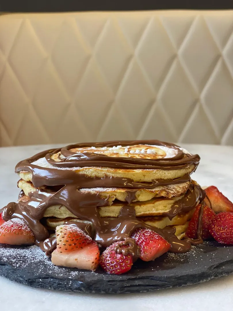 Nutella and Strawberries.
